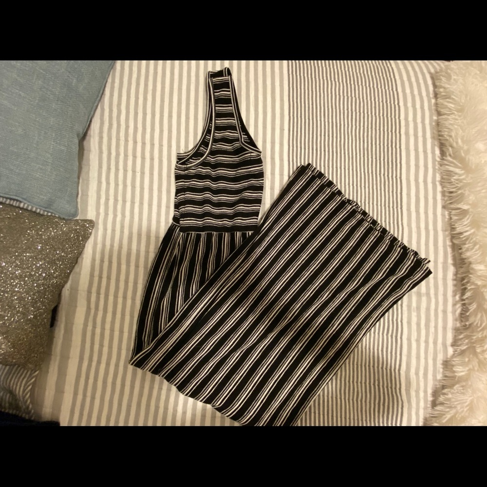 Crop flare jumper